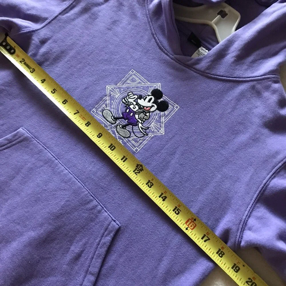 Walt Disney World 100years Mickey‎ and Friends Embroidered Hoodie Youth Size 13
